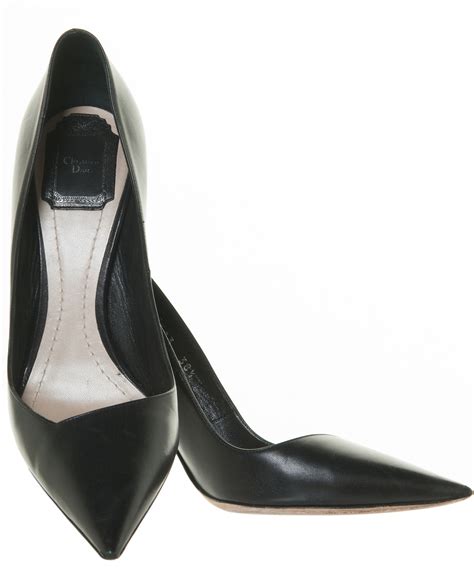 dior vintage pumps|christian Dior black pumps.